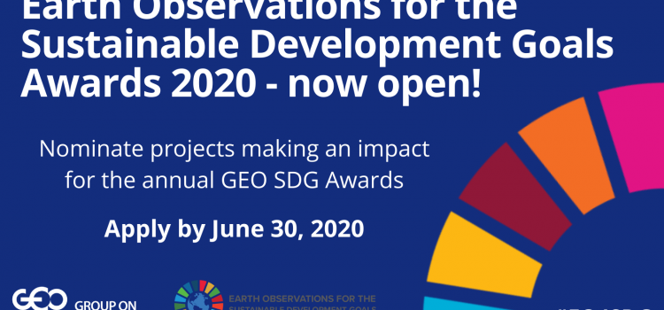 GEO SDG Awards Graphic