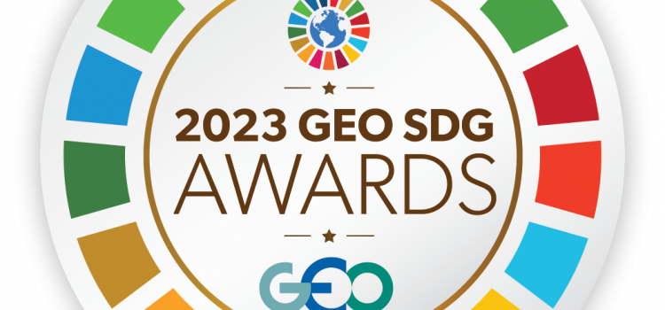 Announcing the GEO SDG Awards 2023 – Nominations open May 16 – July 16th, 2023.