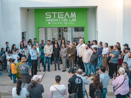 STEAM lab inauguration.